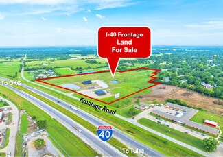 Plus de détails pour 700 W Frontage Rd, Okemah, OK - Terrain à vendre