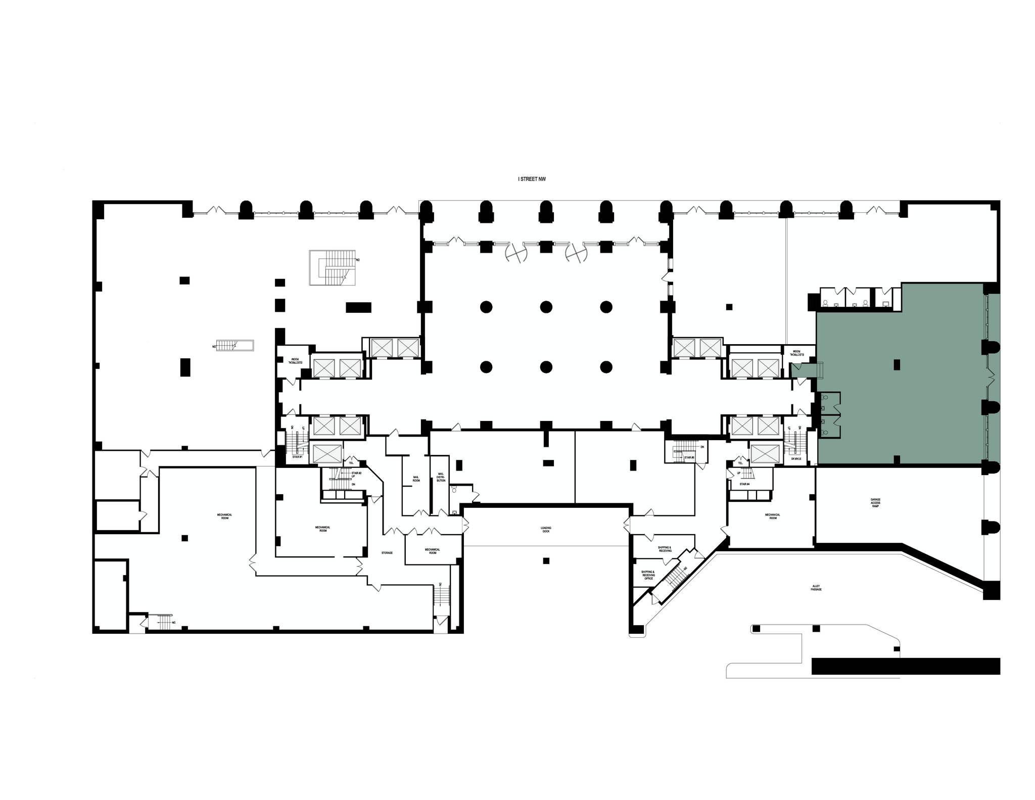 1300 I St NW, Washington, DC à louer Plan d’étage– Image 1 sur 1