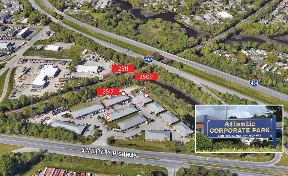 2519 S Military Hwy, Chesapeake, VA à louer - Photo de l’immeuble – Image 1 sur 4