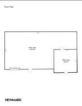 48325-48335 Gratiot Ave, Chesterfield, MI à louer Plan d’étage– Image 1 sur 1