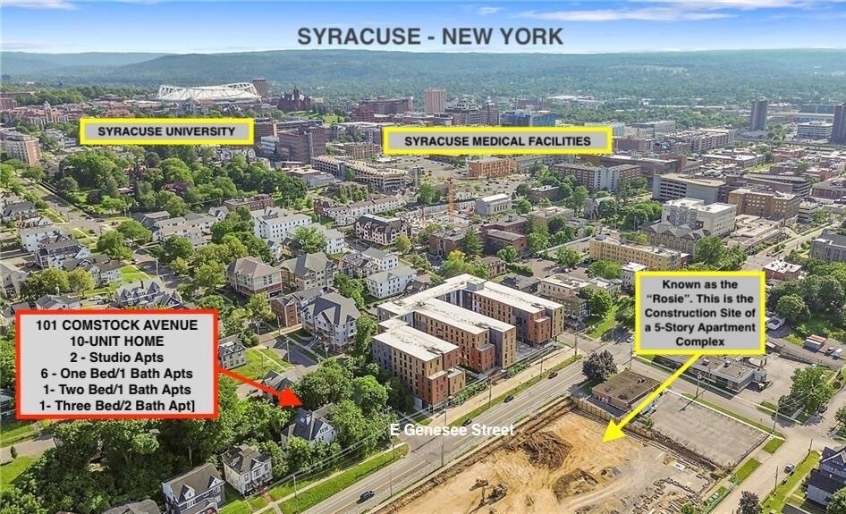 101 Comstock Ave, Syracuse, NY à vendre - Photo de l’immeuble – Image 2 sur 37