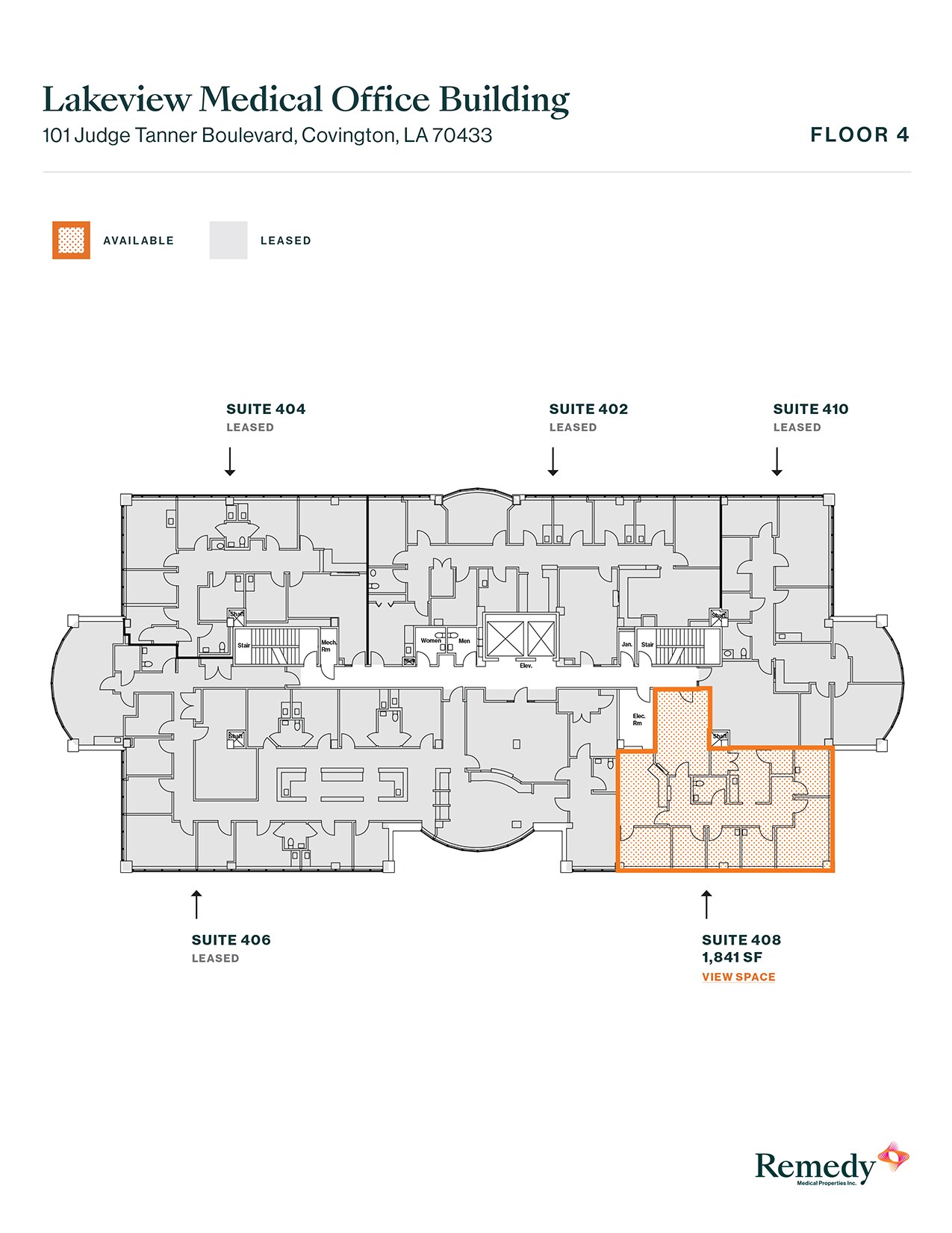 101 Judge Tanner Blvd, Covington, LA à louer Plan d’étage– Image 1 sur 1