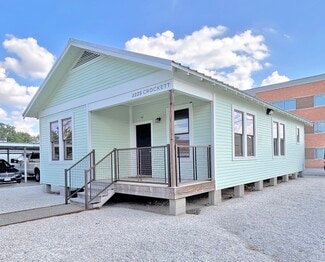 Plus de détails pour 2225 Crockett St, Houston, TX - Bureau à louer