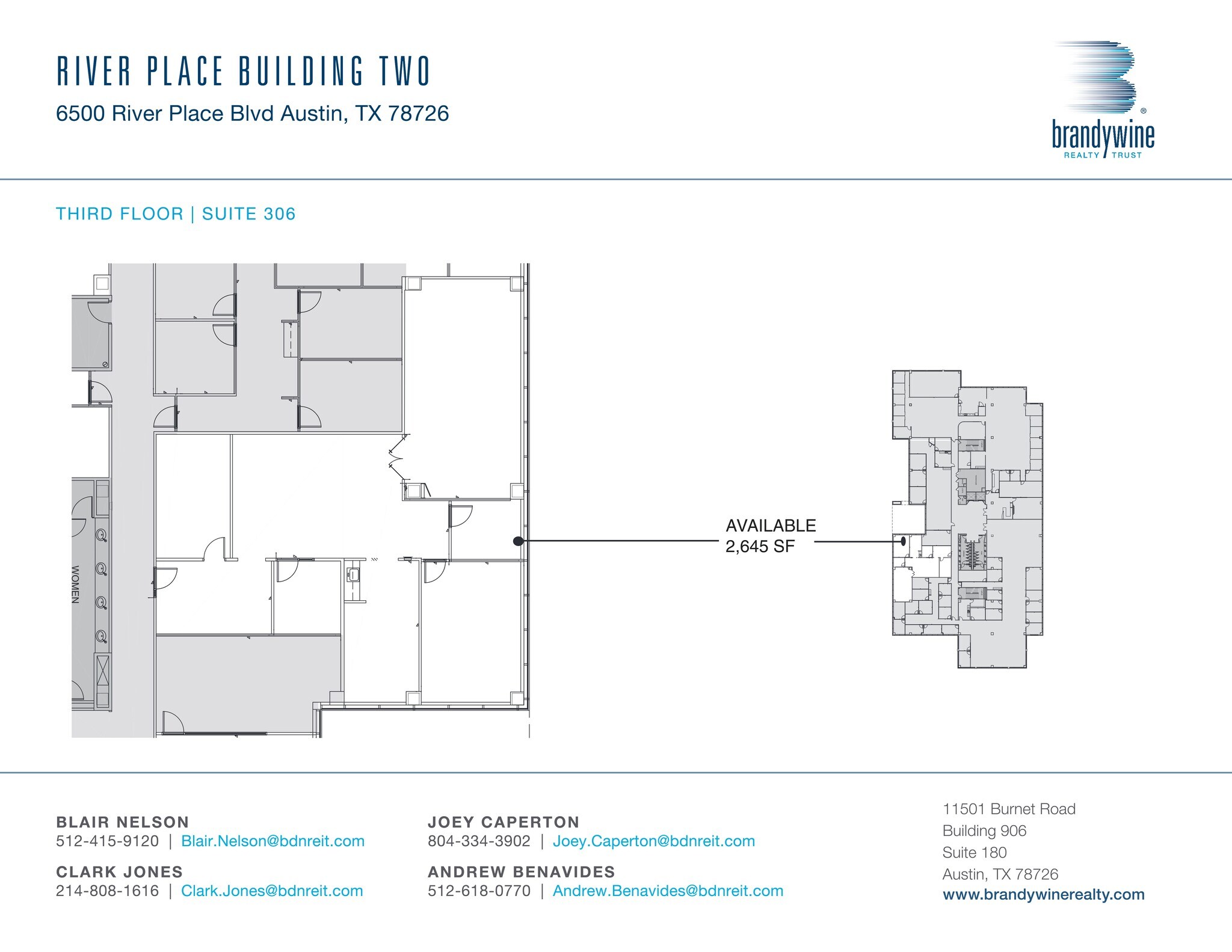 6500 River Place Blvd, Austin, TX à louer Plan de site– Image 1 sur 1