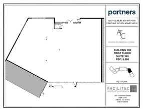 1575 Northside Dr NW, Atlanta, GA à louer Plan d’étage– Image 1 sur 1