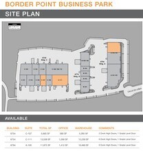 6774 Calle De Linea, San Diego, CA à louer Plan de site– Image 2 sur 2
