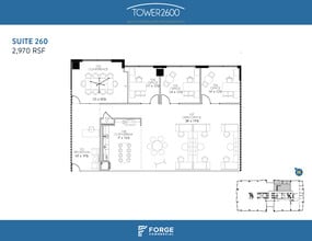 2600 N Central Expy, Richardson, TX à louer Plan d’étage– Image 1 sur 1