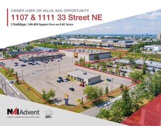 Plus de détails pour 1107 & 1111 33 Street NE – à vendre, Calgary, AB