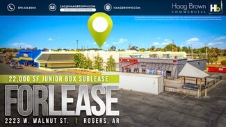 Plus de détails pour 2223 W Walnut St, Rogers, AR - Local commercial à louer
