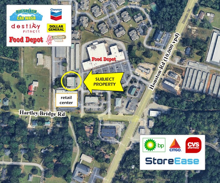 3049 Hartley Bridge Rd, Macon-Bibb, GA à louer - Photo de l’immeuble – Image 2 sur 5