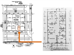 7920 Preston Rd, Plano, TX à louer Plan d’étage– Image 1 sur 9