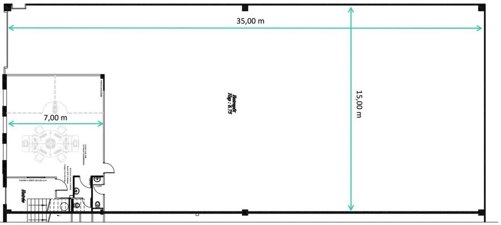 13/21 Quai Des Grésillons, Gennevilliers à louer - Plan d’étage – Image 2 sur 3
