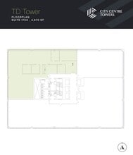 10088 102 Ave NW, Edmonton, AB à louer Plan d’étage– Image 1 sur 1