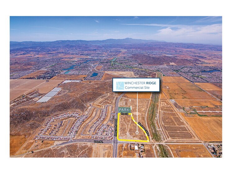 Leon Rd & Domenigoni Pky, Winchester, CA à vendre - Photo de l’immeuble – Image 3 sur 4
