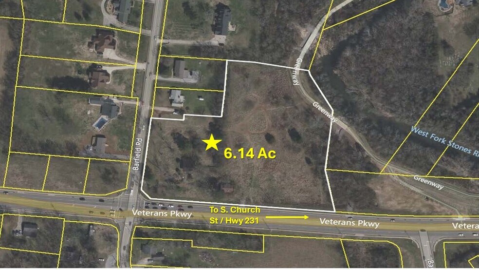 2887 Barfield Rd, Murfreesboro, TN à vendre - Photo de l’immeuble – Image 1 sur 2