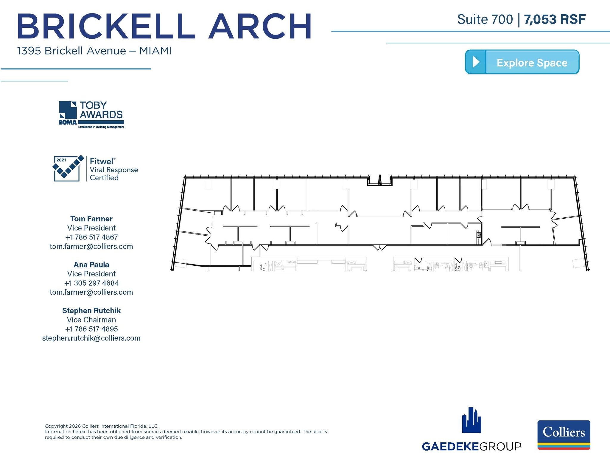 1395 Brickell Ave, Miami, FL à louer Photo intérieure– Image 1 sur 1