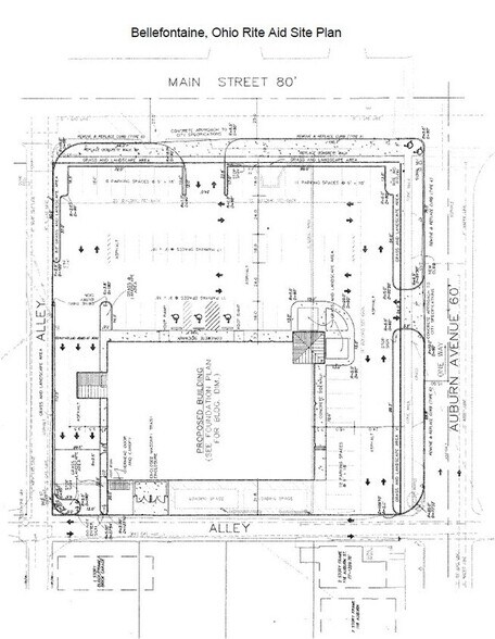 230 S Main St, Bellefontaine, OH à vendre - Plan de site – Image 3 sur 3
