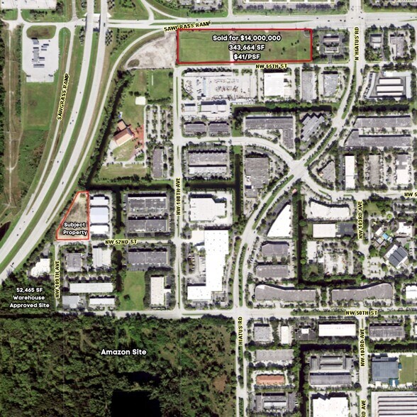 10900 NW 52nd St, Sunrise, FL à vendre - Photo de l’immeuble – Image 3 sur 16