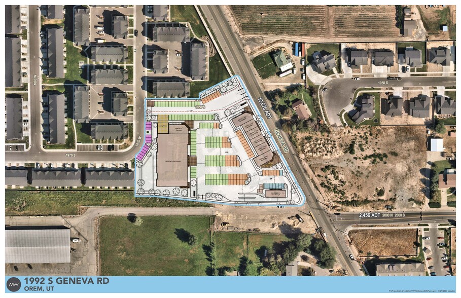 1992 Geneva rd, Orem, UT à louer - Plan de site – Image 2 sur 3