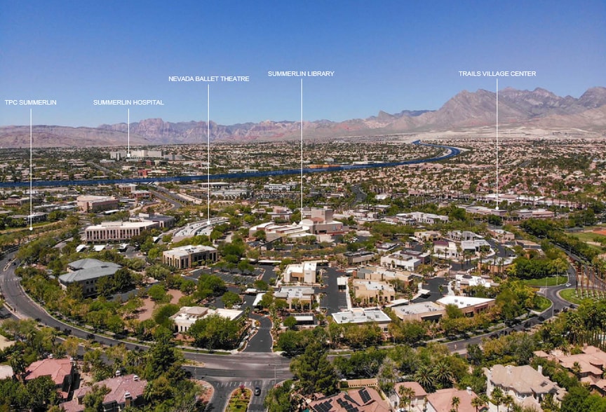 1725 Village Center Cir, Las Vegas, NV à louer - Aérien – Image 2 sur 4