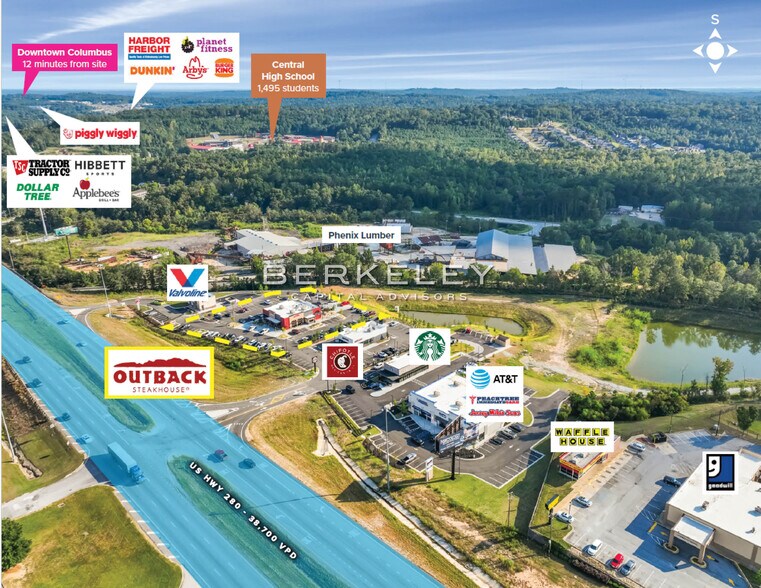 3531 US-280 Hwy, Phenix City, AL à vendre - Photo de l’immeuble – Image 3 sur 6