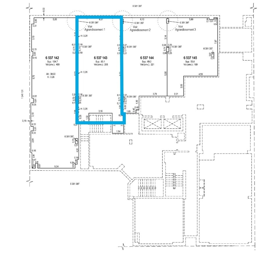 1184 Rue Crescent, Montréal, QC - Lot 103 -  - Plan d’étage - Image 1 of 1
