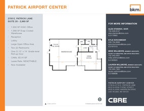 2700 E Patrick Ln, Las Vegas, NV à louer Plan d’étage– Image 1 sur 1