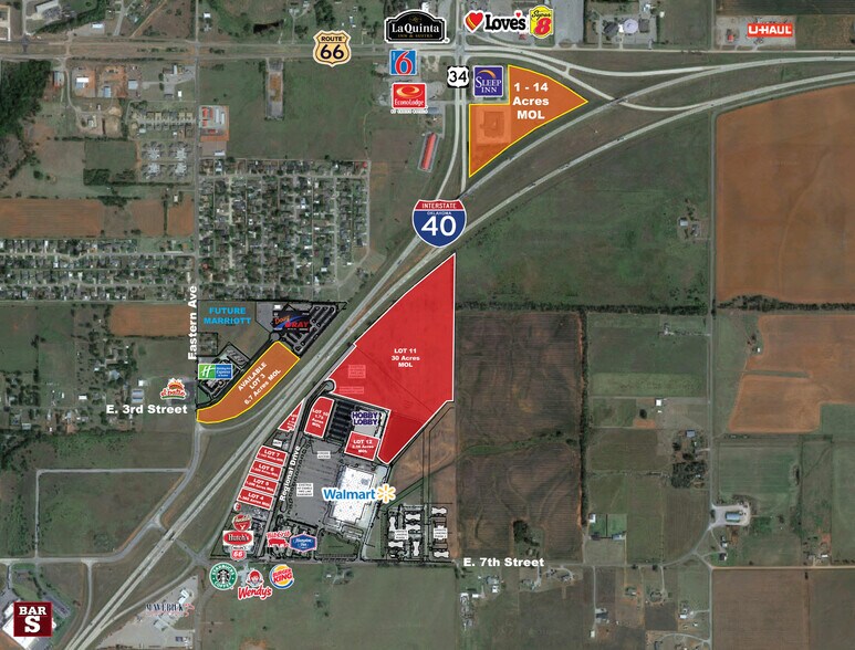 300 Regional Drive, Elk City, OK à louer - Aérien – Image 2 sur 2