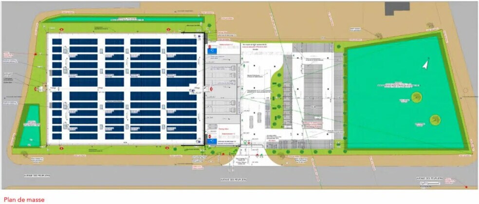 Local d'activités dans PLAN-D'ORGON à vendre - Plan d’étage – Image 3 sur 6