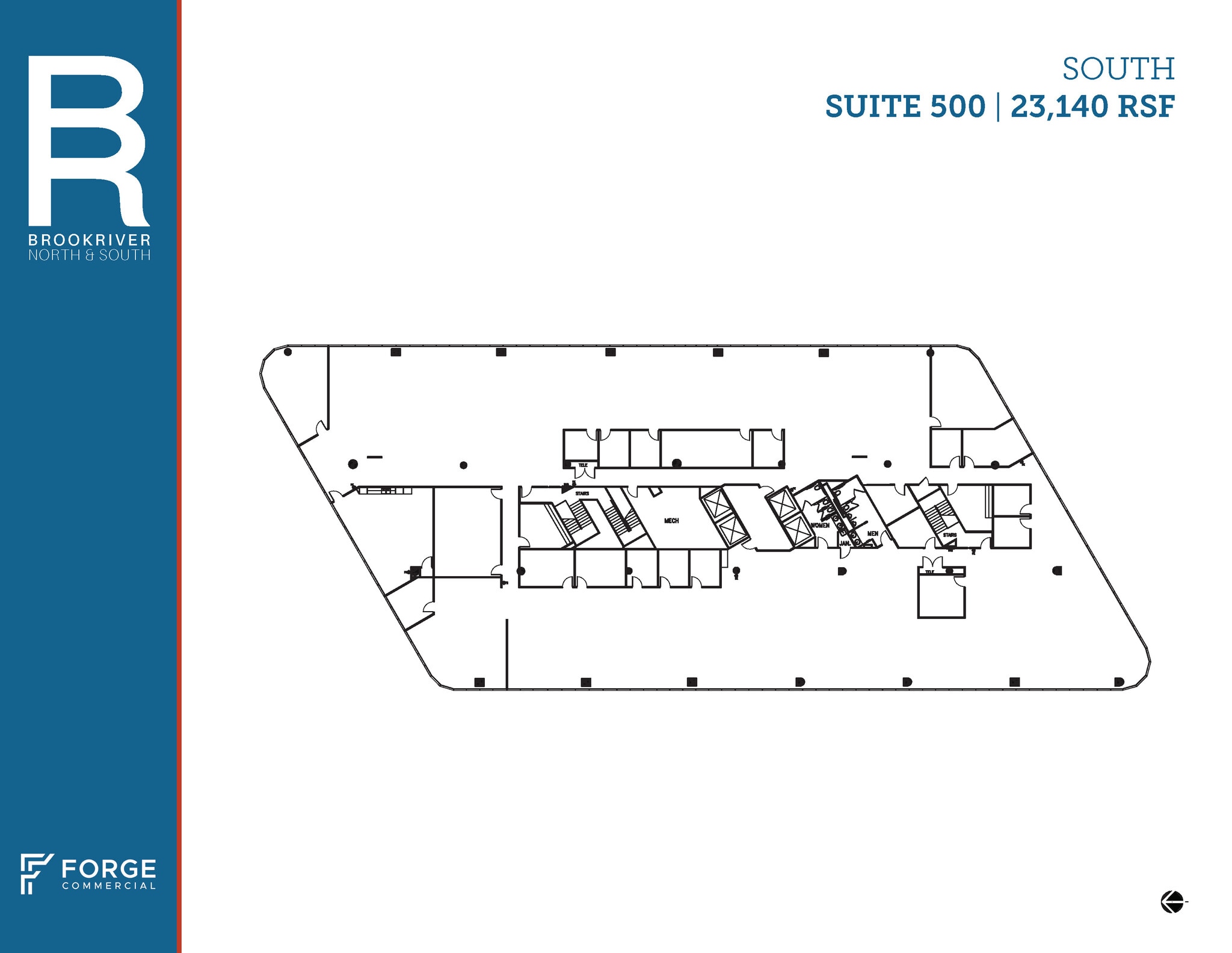 8200 Brookriver Dr, Dallas, TX à louer Plan d’étage– Image 1 sur 1