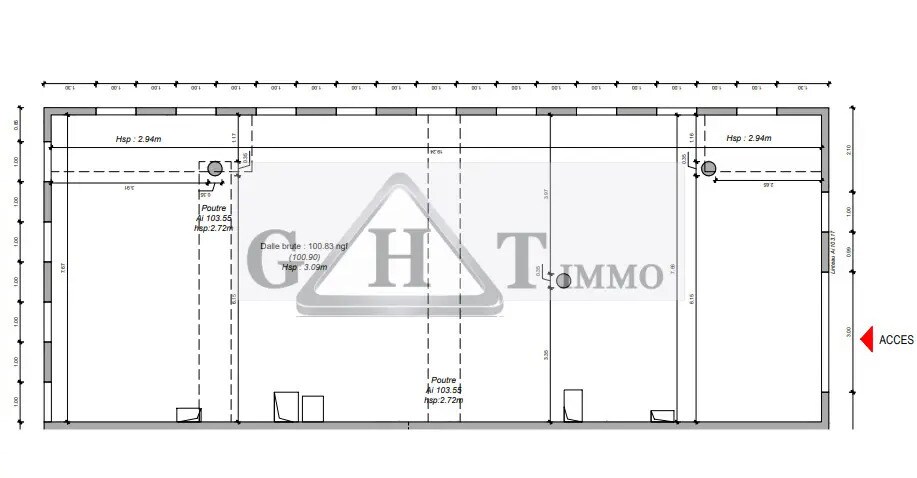 Local commercial dans Fontenay-sous-Bois à vendre - Plan d’étage – Image 2 sur 2