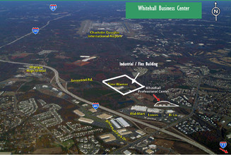 7606 Whitehall Executive Dr, Charlotte, NC - VUE AÉRIENNE  vue de carte - Image1