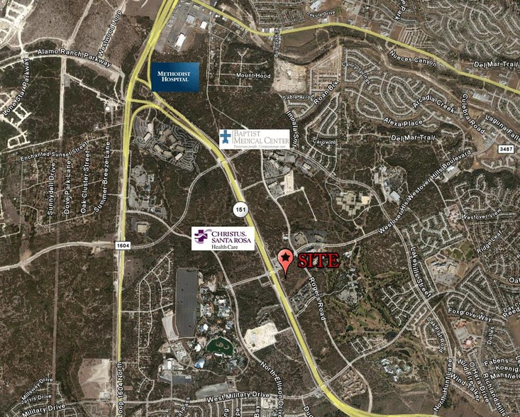 10010 Rogers Xing, San Antonio, TX à louer - Aérien – Image 3 sur 8