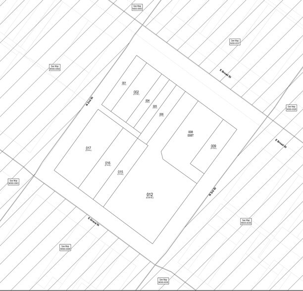213 E Broad St, Richmond, VA à louer - Plan cadastral – Image 2 sur 25