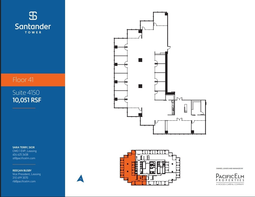 1601 Elm St, Dallas, TX à louer Plan d’étage– Image 1 sur 1