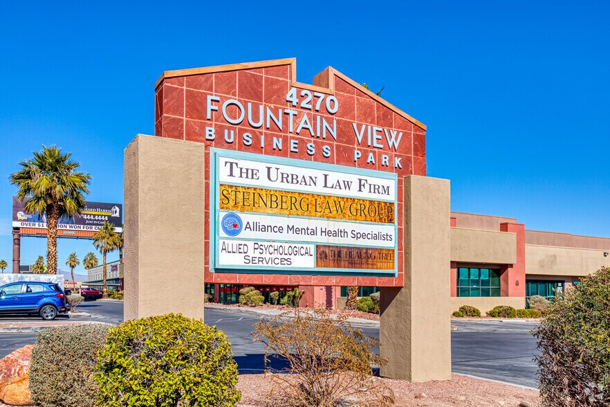 4270 S Decatur Blvd, Las Vegas, NV à louer - Photo de l’immeuble – Image 3 sur 9
