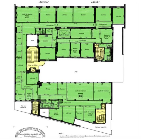 49 Bis Avenue Hoche, Paris à louer - Plan d’étage – Image 2 sur 3