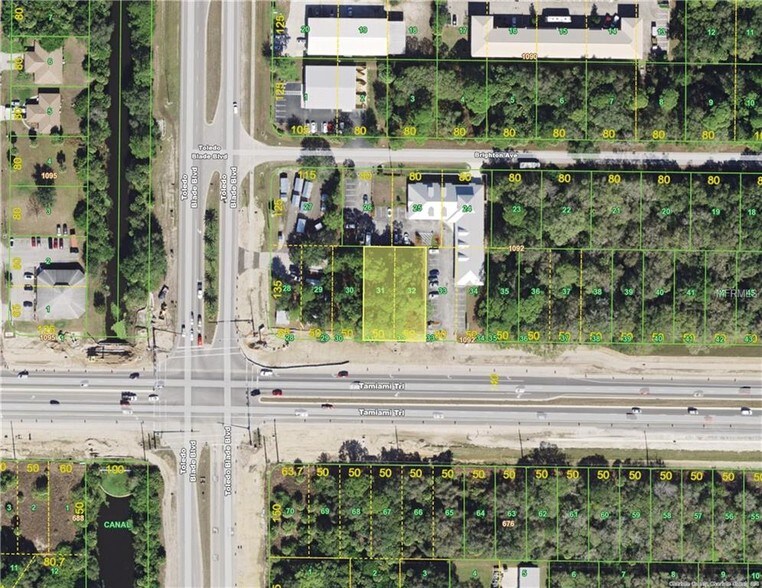 862 Tamiami, Port Charlotte, FL à vendre - Aérien – Image 2 sur 9