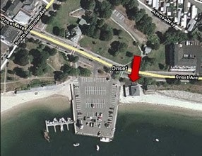 180-182 Onset Ave, East Wareham, MA - Vue aérienne  vue de carte