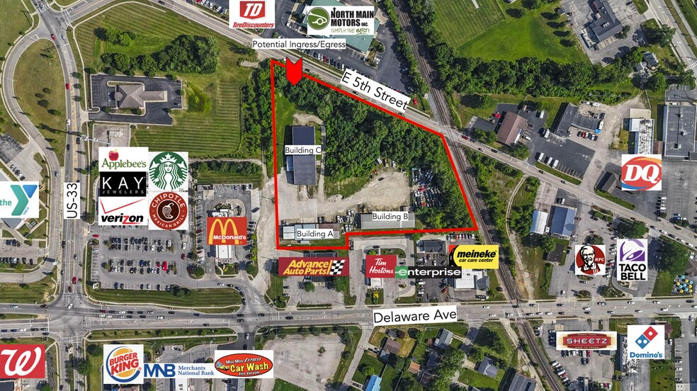 1005 Delaware Ave, Marysville, OH à vendre - Photo de l’immeuble – Image 3 sur 40