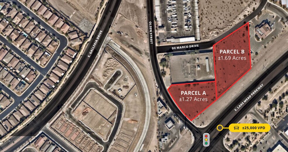 Lake Mead Pkwy and Olsen, Henderson, NV à vendre - Photo de l’immeuble – Image 3 sur 7