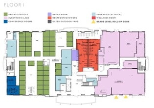 2508 Gateway Rd, Carlsbad, CA à louer Plan d’étage– Image 1 sur 1