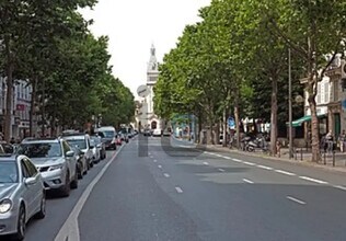 Paris - Vue aérienne  vue de carte