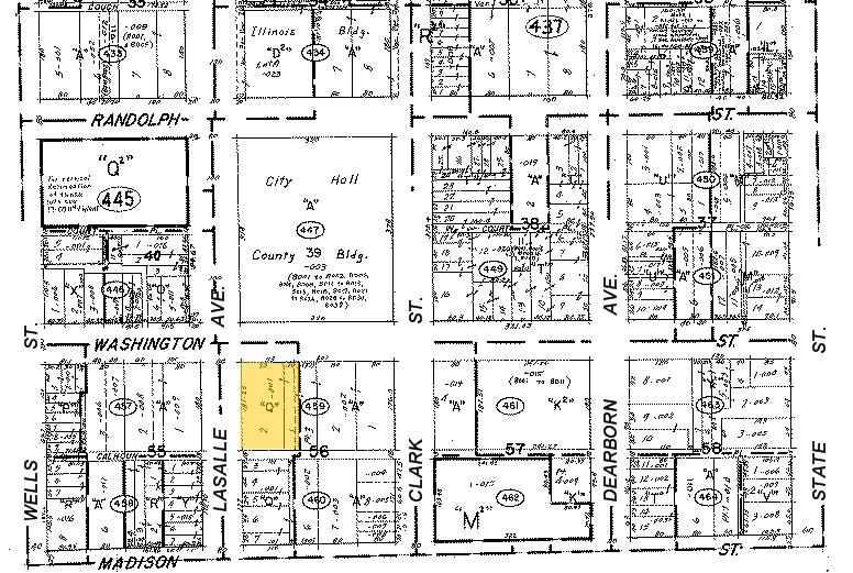 33 N LaSalle St, Chicago, IL à louer - Plan cadastral – Image 2 sur 15