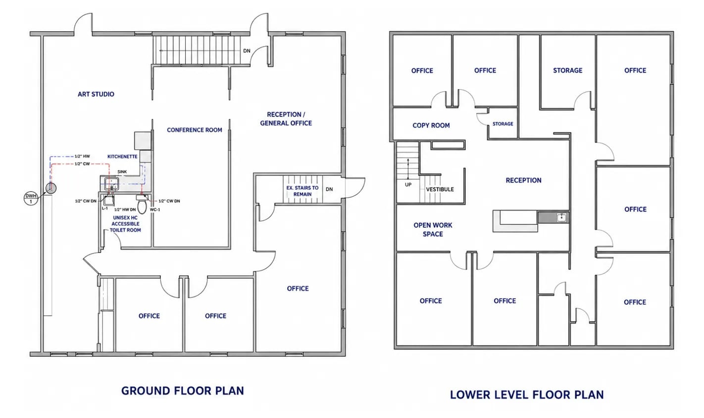 600 Louis Dr, Warminster Township, PA 18974 - Lot 201 - - Plan d’étage - Image 1 of 1
