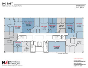 900 E Indiantown Rd, Jupiter, FL à louer Plan d’étage– Image 1 sur 5