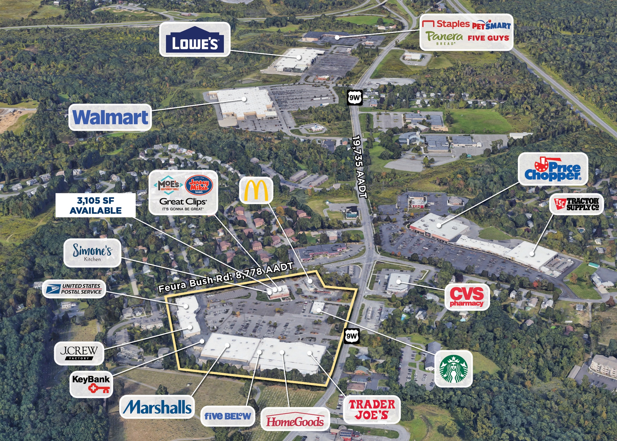 365-380 Feura Bush Rd, Glenmont, NY à louer Photo de l’immeuble– Image 1 sur 2