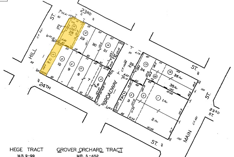 2300 S Hill St, Los Angeles, CA à vendre - Plan cadastral – Image 3 sur 24