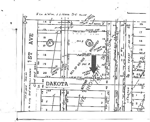 130 S Dakota St, Seattle, WA à louer - Plan cadastral – Image 2 sur 3