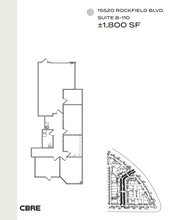 15550 Rockfield Blvd, Irvine, CA à louer Plan d’étage– Image 1 sur 1